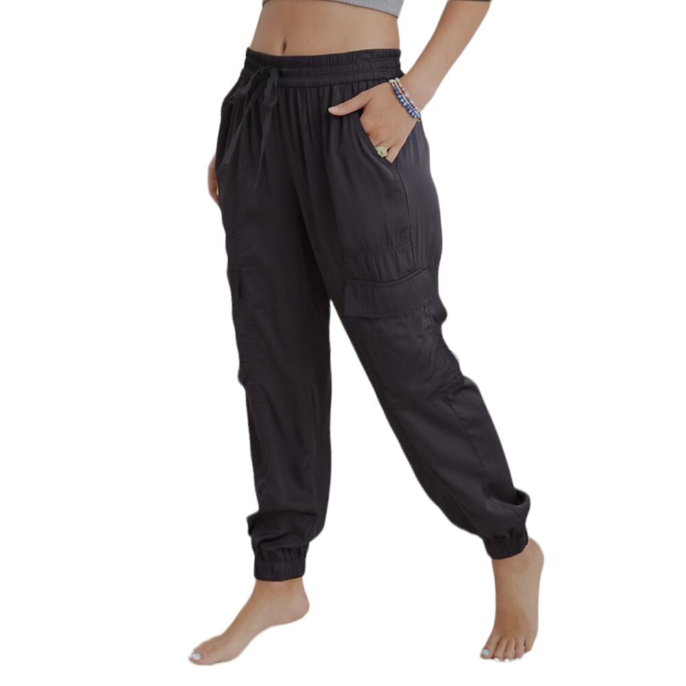 Aerie, Size MediumWomen’s Casual Drawstring Jogger Pants - Smoked Grey